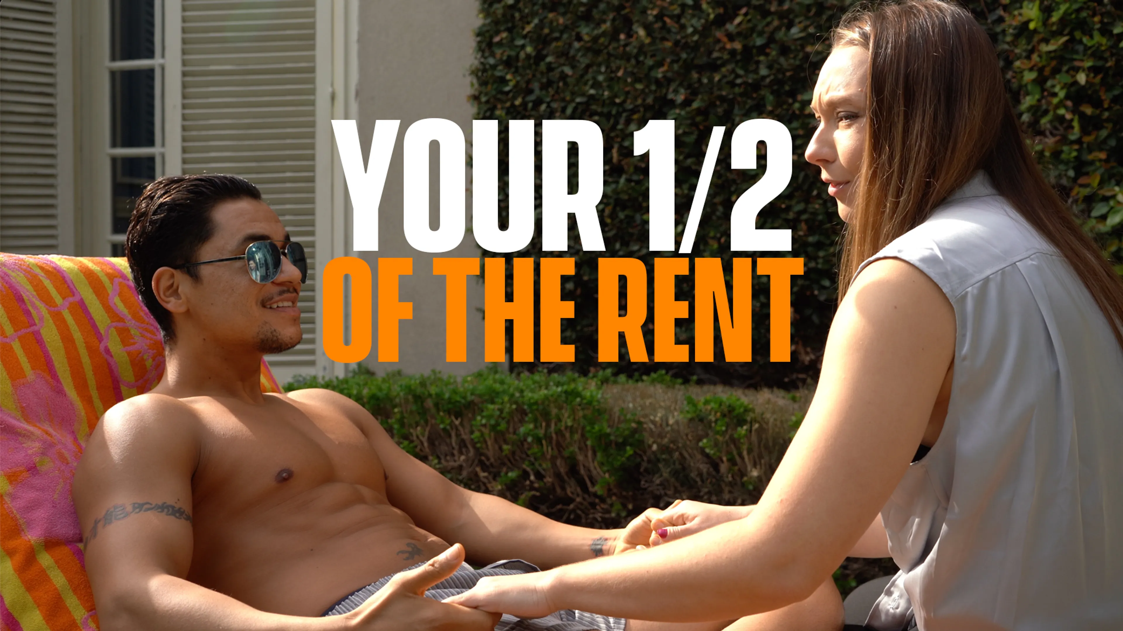 Your 1/2 of the Rent poster